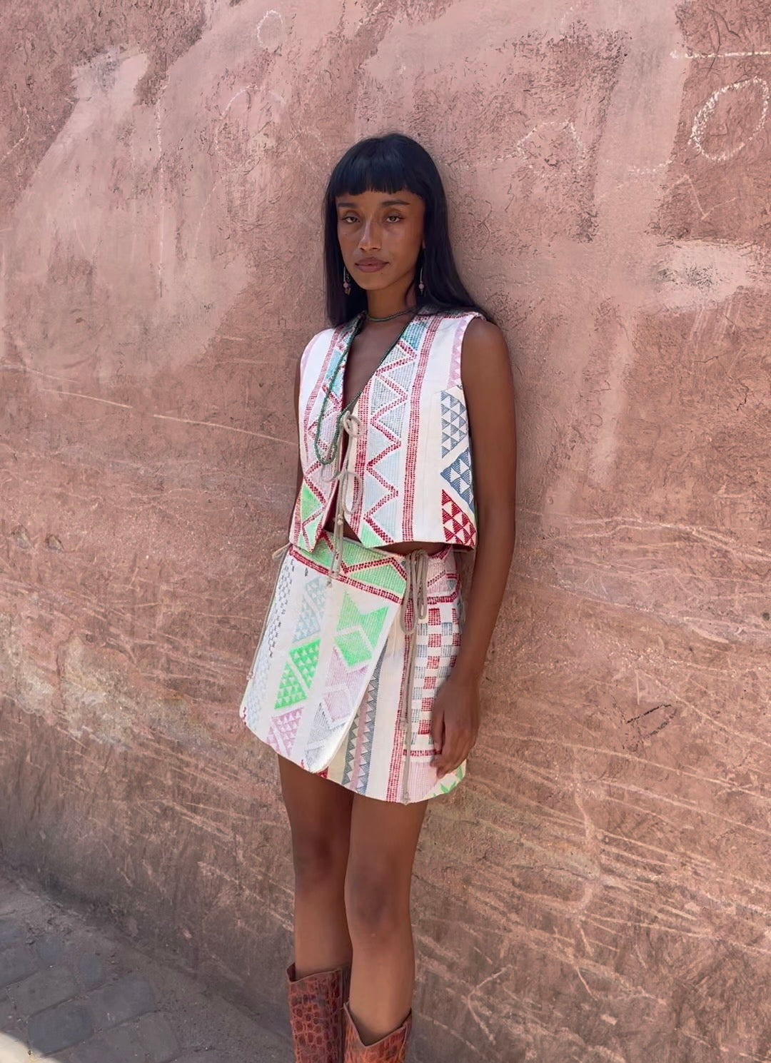 Laila Two Piece - White