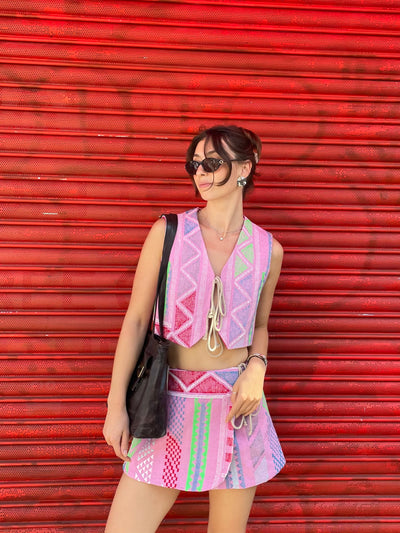 Laila Two Piece - Pink