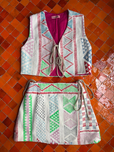Laila Two Piece - White