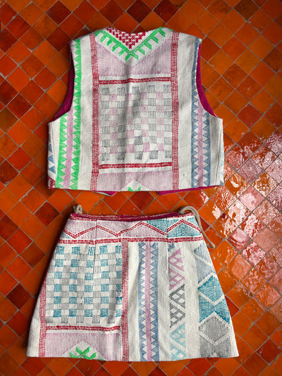 Laila Two Piece - White