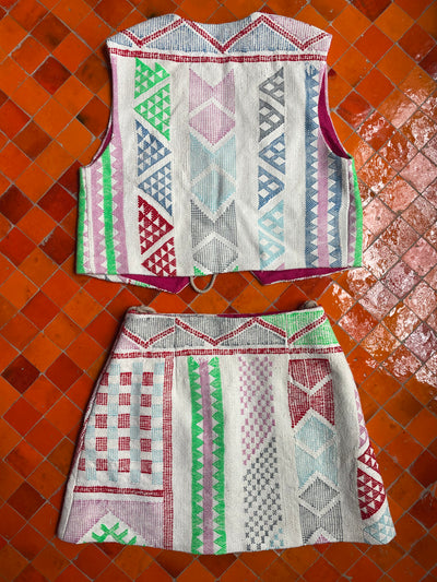 Laila Two Piece - White