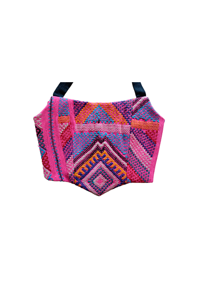 Aziza Halter Corset - Pink