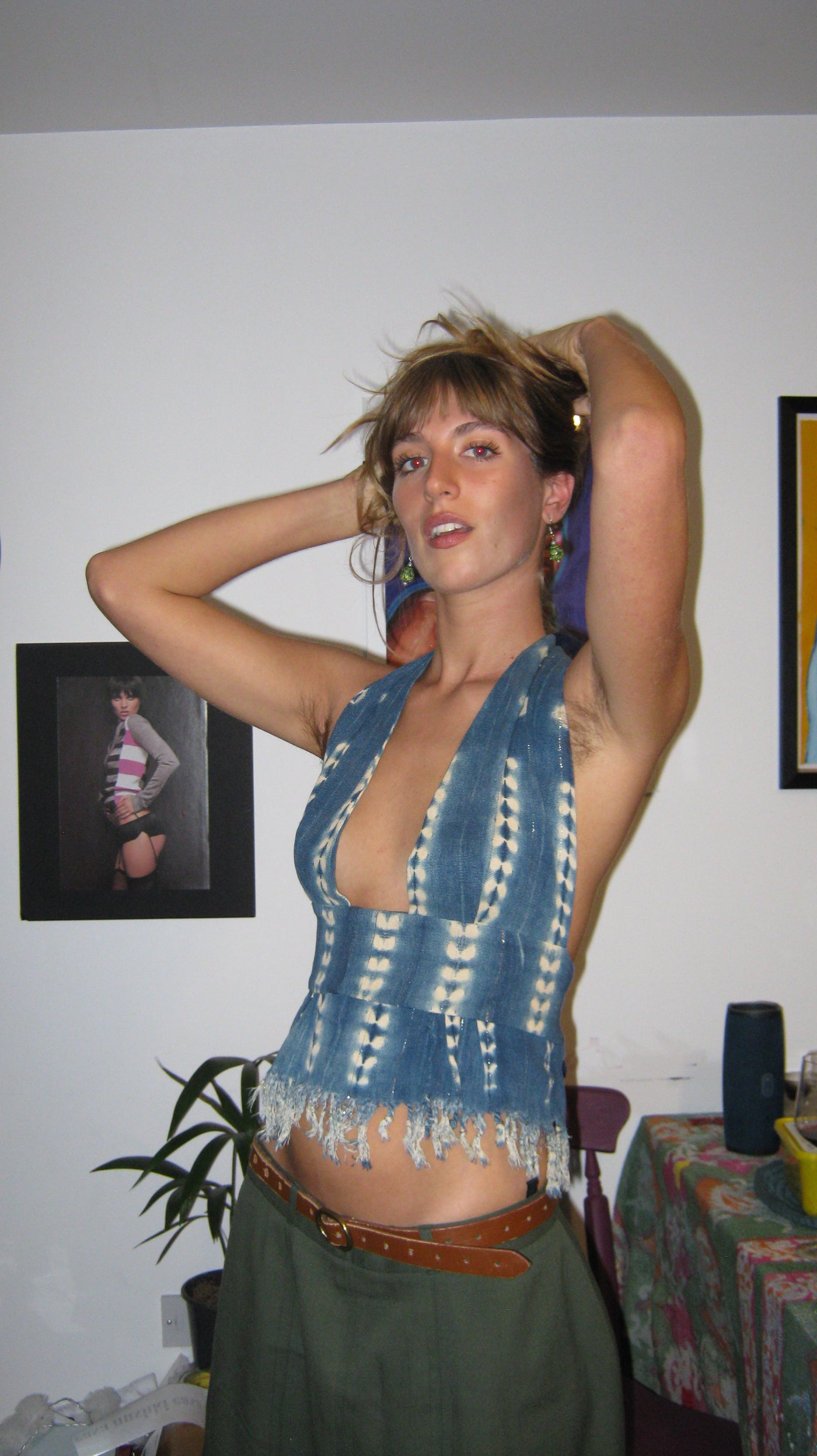 The Venus Halter - Indigo