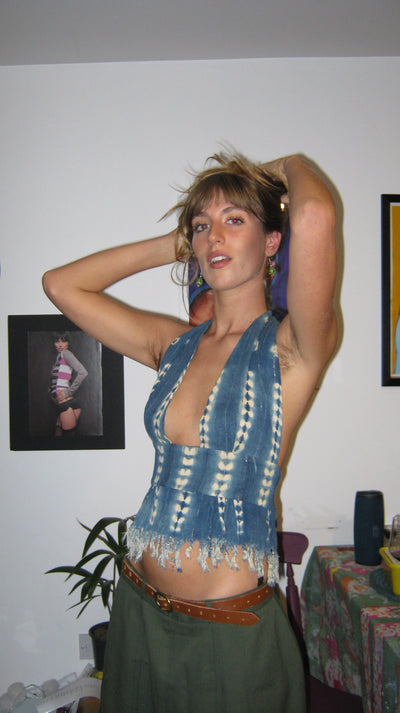 The Venus Halter - Indigo
