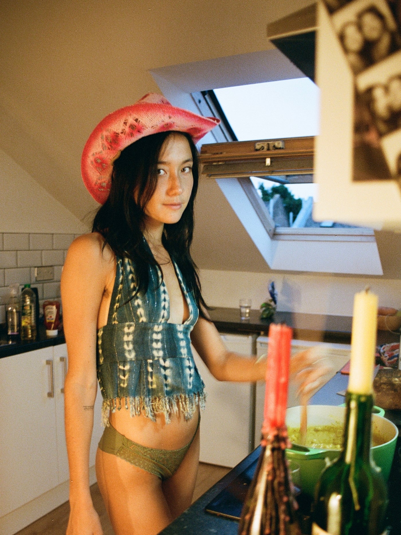 The Venus Halter - Indigo